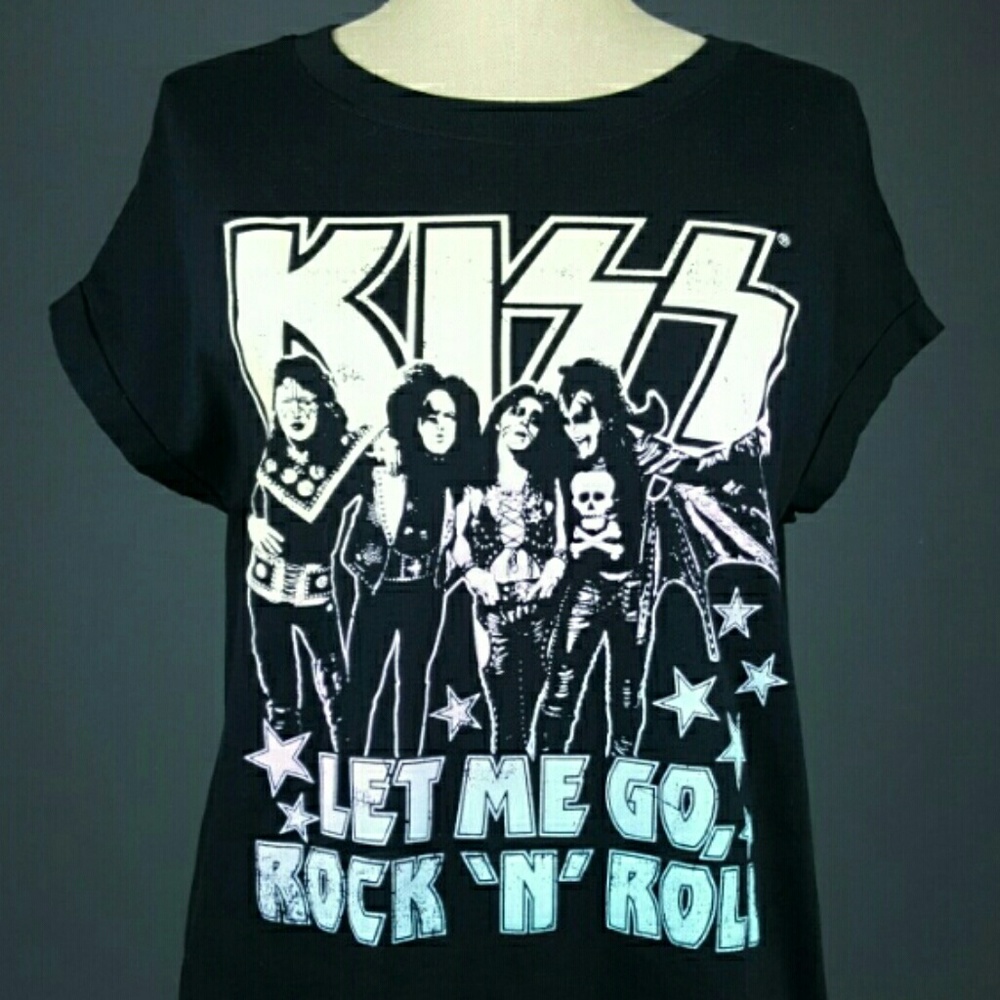 KISS Let Me Go, Rock 'N' Roll T-shirt sz. M
